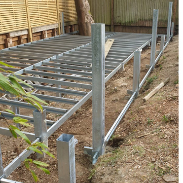 Steel Decking Frame