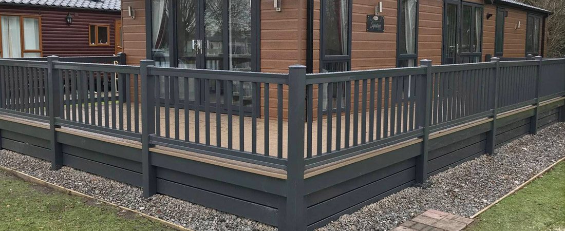 UPVC Caravan Balustrade